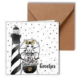 Zeeuwse zwart wit kaarten