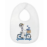 Baby slabbetjes blauwe bus