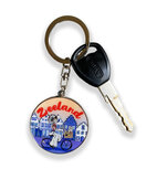 Sleutelhanger Zeeuws meisje fiets