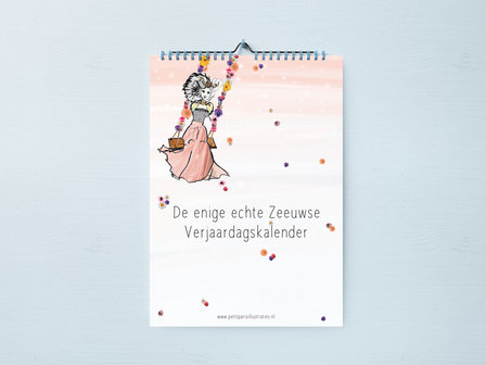 Echte Zeeuwse verjaardagskalender