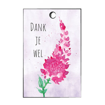 Cadeaulabel lupine