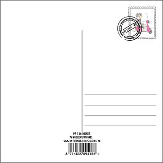 Ansichtkaart Zeeland &ndash; Middelburg skyline. Tekst: Middelburg Zeeuws meisje op de fiets door Middelburg met hartjes