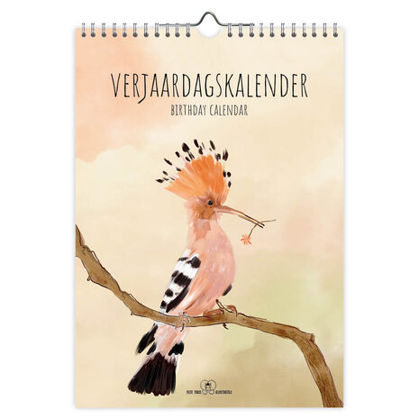 Verjaardagskalender vogels