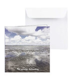 condoleancekaart wolken, zee, lucht condoleancekaart wolken, zee, lucht
