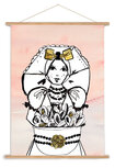 A3 poster Zeeuwse mossel rose A3 poster Zeeuwse mossel rose