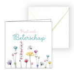 30 052 Beterschapskaart veldbloemen 30 052 Beterschapskaart veldbloemen