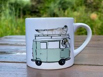 6 Zeeuwse koffie kopjes kleur 6 Zeeuwse koffie kopjes kleur