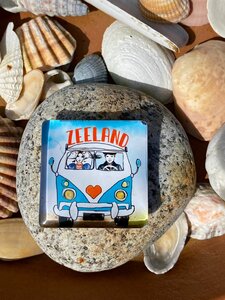 Magneet Zeeuwse blauwe bus zeeland